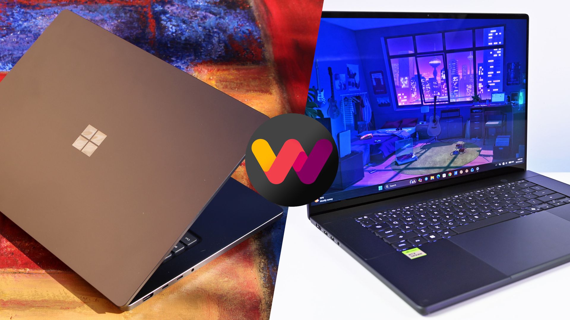 Изображение к статье: Битва RTX Spark — Surface Laptop Ultra против ASUS ProArt P16 - Microsoft на MSReview.net