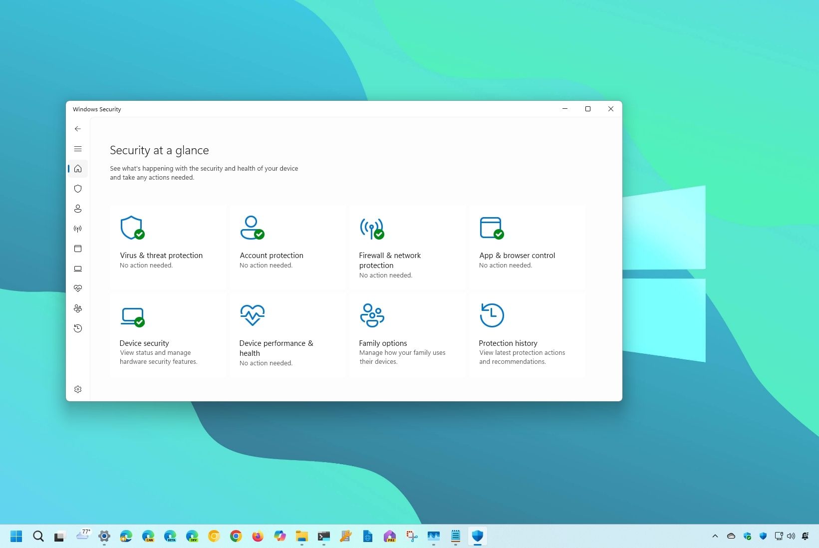 Изображение к статье: Безопасность Windows наконец-то получит обновленный дизайн Windows 11 - Microsoft на MSReview.net