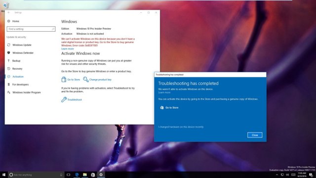 Как повторно активировать Windows 10 после смены комплектующих компьютера