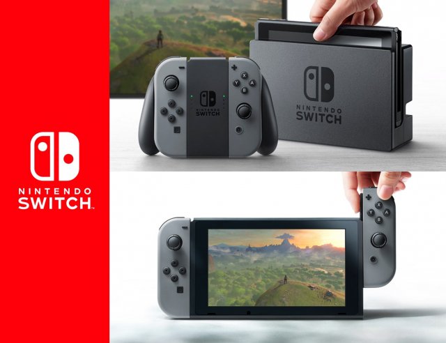 Анонсирована игровая консоль Nintendo Switch