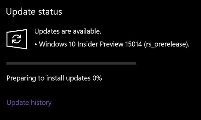 Windows 10 Build 15014 доступна для загрузки