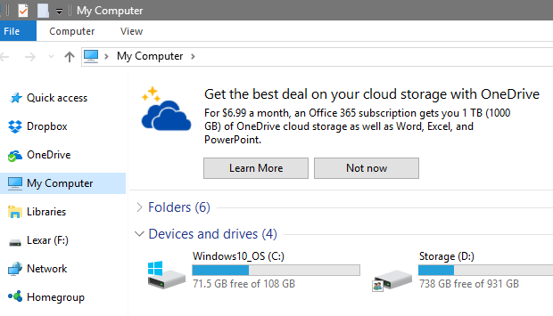 Windows 10 Build 15055 – Реклама в Проводнике, Картинка в картинке, Microsoft Edge