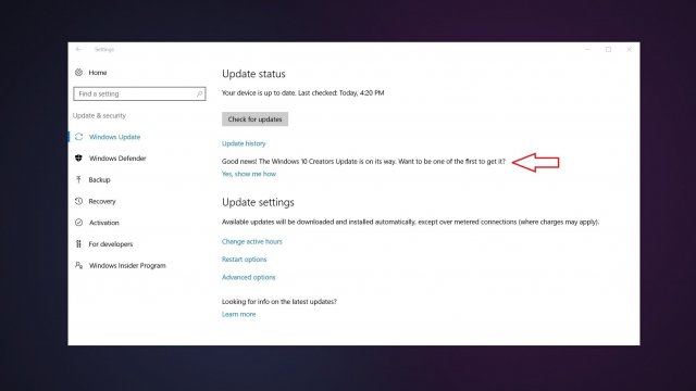 Windows 10 Creators Update рекламируют перед релизом