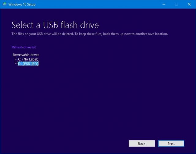 1491560219 select usb drive windows 10 creators update