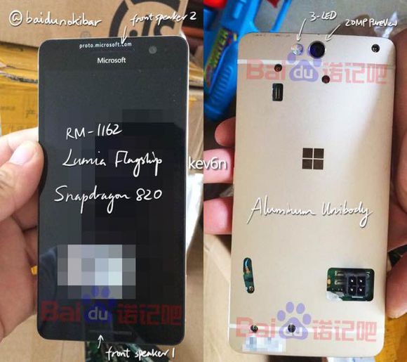 Появились новые изображения отменённого смартфона Lumia 960