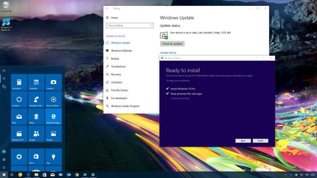 Как установить обновление Windows 10 Fall Creators Update прямо сейчас