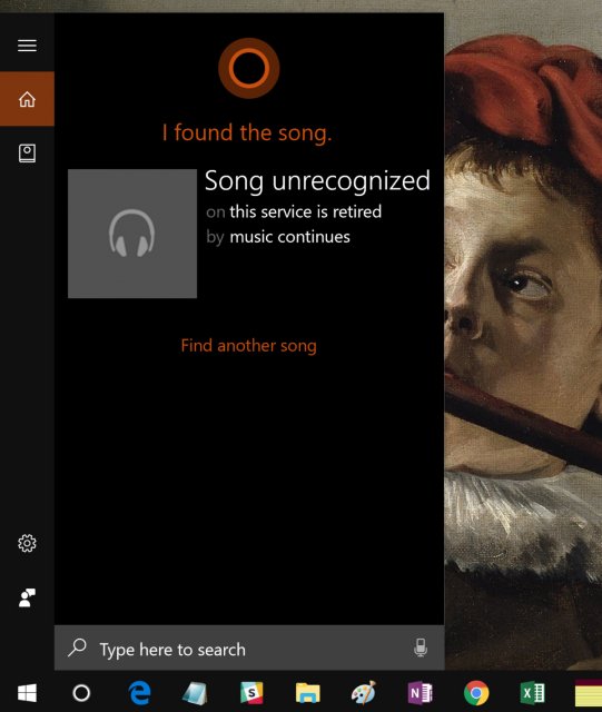 Cortana теперь не умеет распознавать музыку