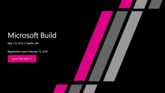 Microsoft анонсировала Build 2018