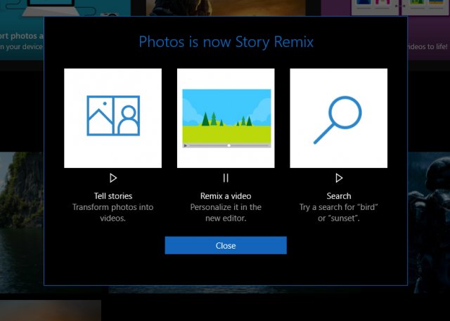 Microsoft выпускает новое обновление для приложения «Фотографии» для Skip Ahead