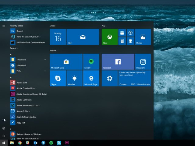 Microsoft выпустила кумулятивное обновление для Windows 10 Fall Creators Update