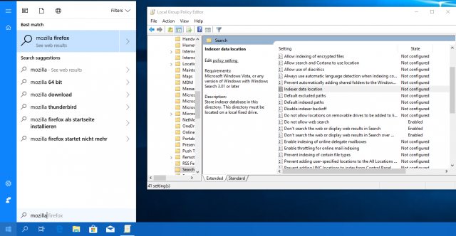 Администраторы больше не смогут блокировать веб-поиск Cortana в Windows 10 Spring Creators Update