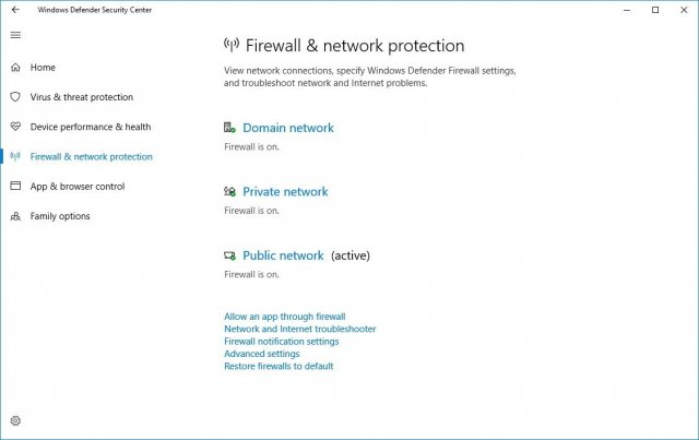 1526048666 disable firewall win10 upgrade 1709 1803