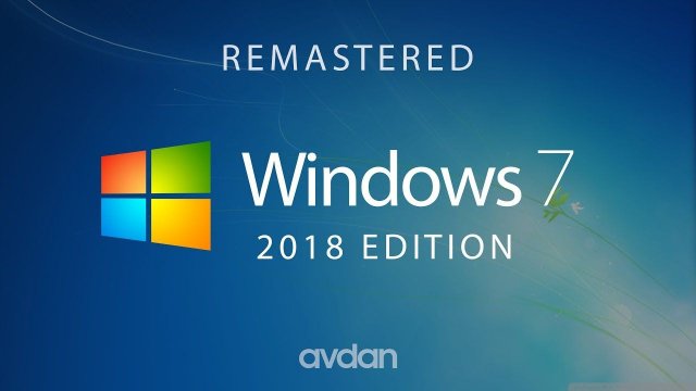 Если бы Windows 7 вышла в 2018 году