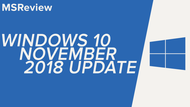 Windows 10 November 2018 Update, Презентация Surface, Xbox и Apple – MSReview Дайджест #14