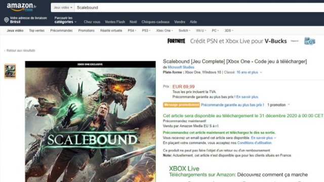 Слух: Возобновилась разработка Scalebound