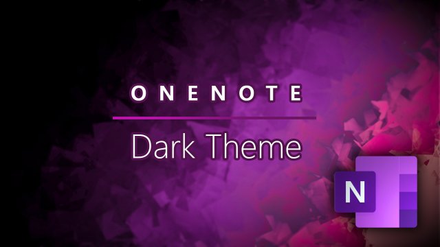 OneNote получит темный интерфейс