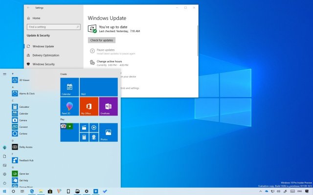 Патч нулевого дня для Windows 10 1903 выйдет на следующей неделе