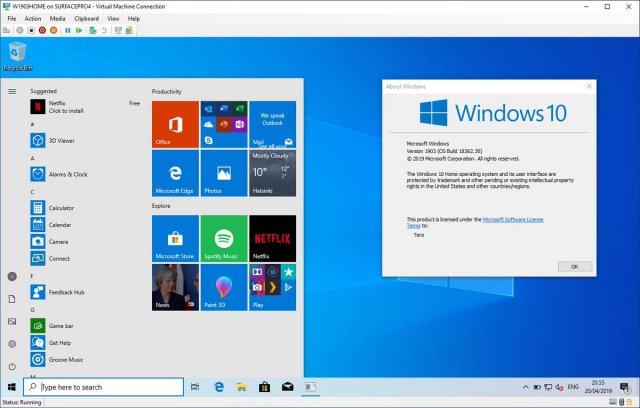 Изменились системные требования Windows 10 May 2019 Update