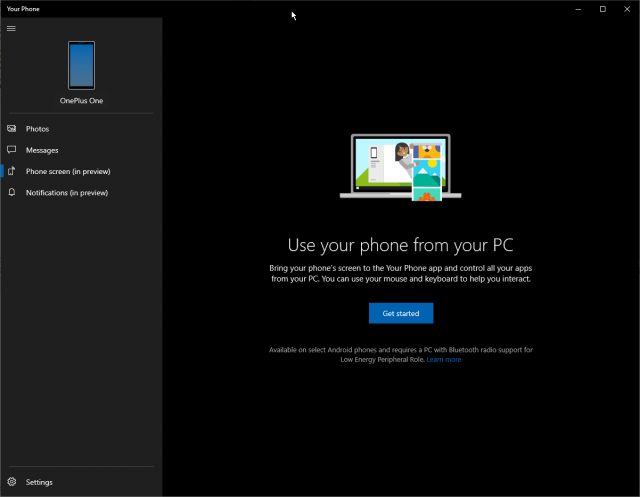 Microsoft расширяет возможности приложения «Ваш телефон»