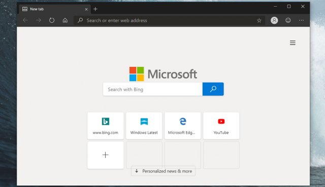 Microsoft выпускает еще одно обновление для нового браузера Edge в Windows 10