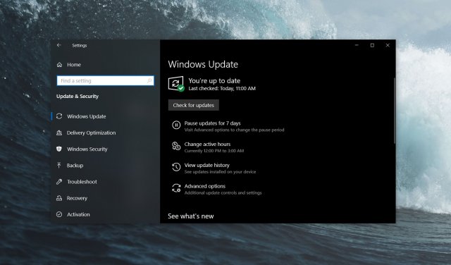 Доступно обновление Windows 10 May 2019 Update