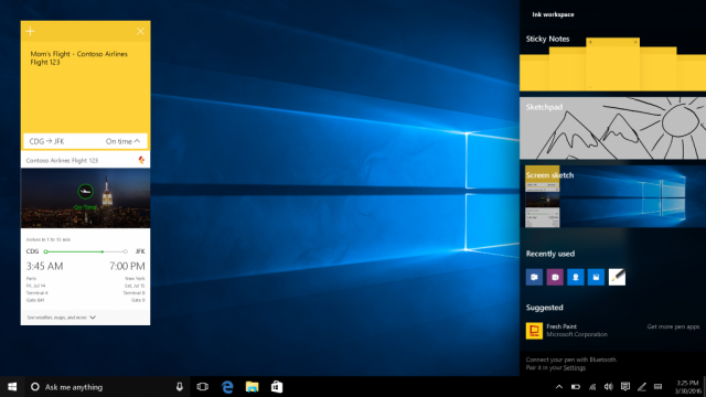 Microsoft вносит улучшения в Windows Ink Workspace