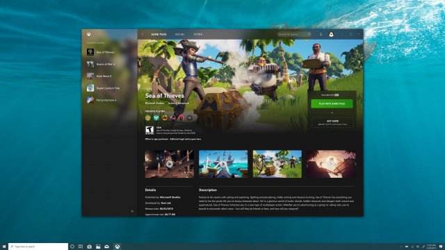Новое приложение Xbox для Windows 10 появилось в Сети