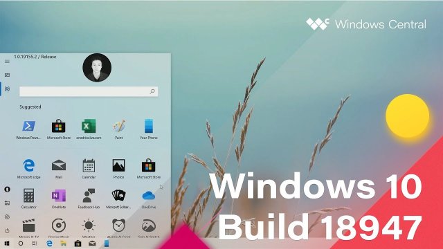 Демонстрация нового меню Пуск в Windows 10