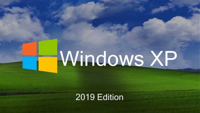 Современный концепт Windows XP 2019