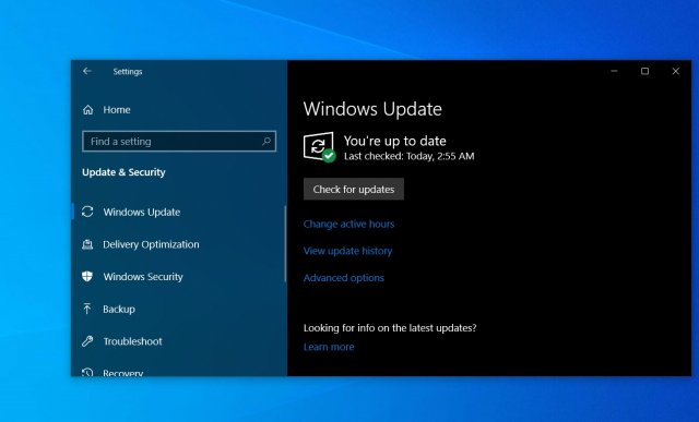 Microsoft начинает поставки сборок Windows 10 v1909 для большего количества инсайдеров