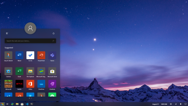 Переработанное меню «Пуск» в Windows 10 выглядит лучше, чем настоящее