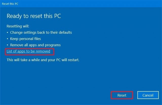 1569066535 reset this pc information