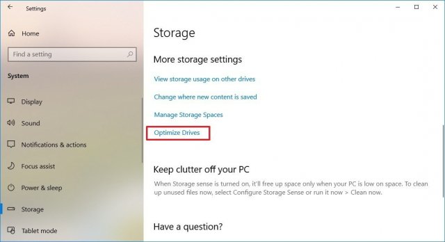 1569066537 windows 10 storage settings optimize drives