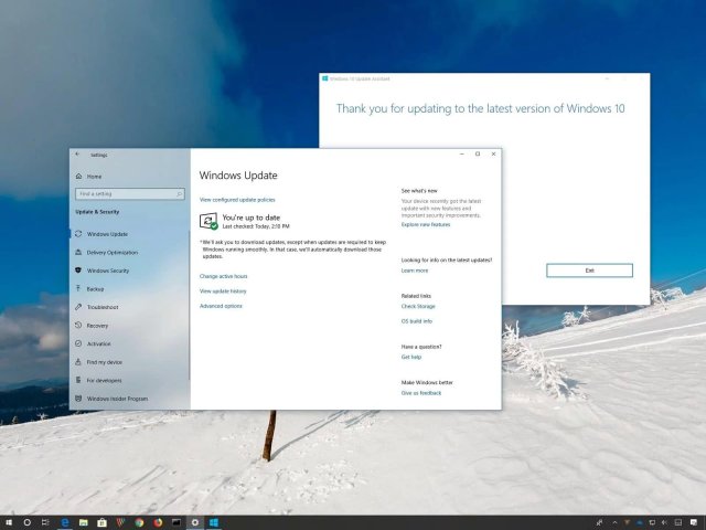 Microsoft: Windows 10 May 2019 Update (1903) готова для широкого развертывания