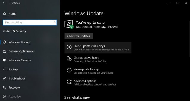 Доступно для скачивания Windows 10 Build 18362.388
