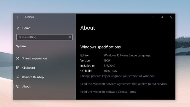 Больше устройств может получить Windows 10 November 2019 Update