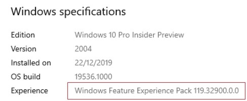 Новые функции Windows 10 могут быть загружены отдельно