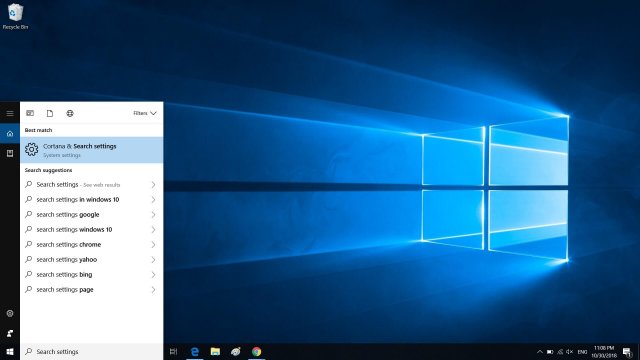 Microsoft планирует еще одно исправление для поиска в Windows 10