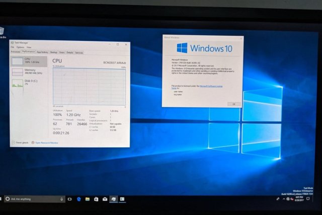 Windows 10 on ARM на Raspberry Pi 4 – хорошее начало