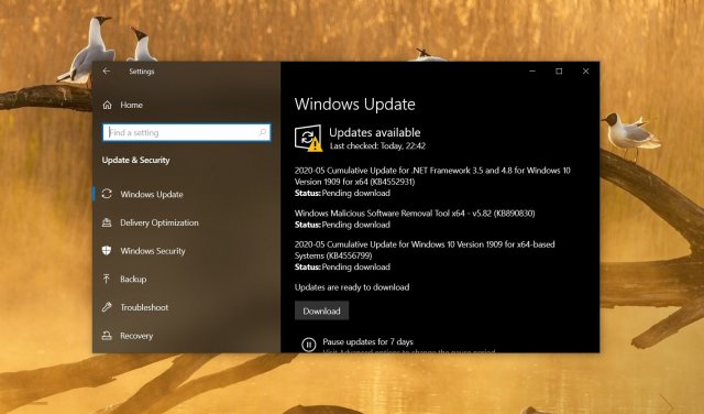 Доступна для загрузки Windows 10 Build 18363.836 [KB4556799]