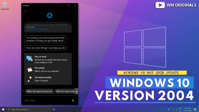 Как обновиться до Windows 10 May 2020 Update
