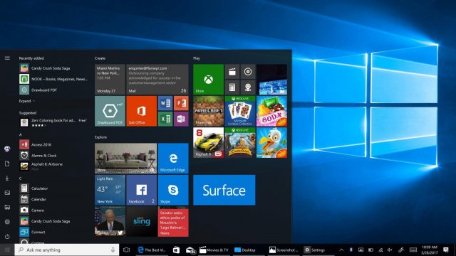 Microsoft выпускает первую сборку Windows 10 21H1