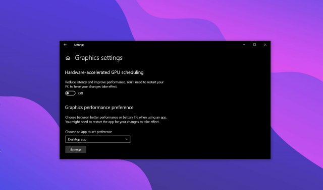 NVIDIA GeForce 451.48 добавляет функцию аппаратного ускорения планирования GPU в Windows 10
