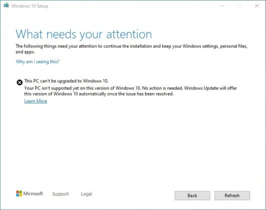 Microsoft блокирует обновление Windows 10 May 2020 Update для большего количества устройств