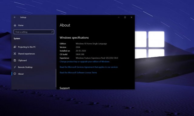 Обновление функции Windows 10 20H2 на шаг ближе к запуску