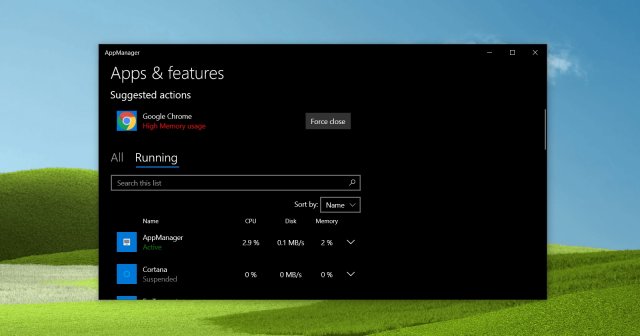 Windows 10 может получить новый Диспетчер приложений в стиле Диспетчера задач