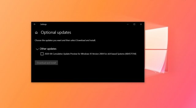 Windows 10 Build 19041.488 доступна для загрузки