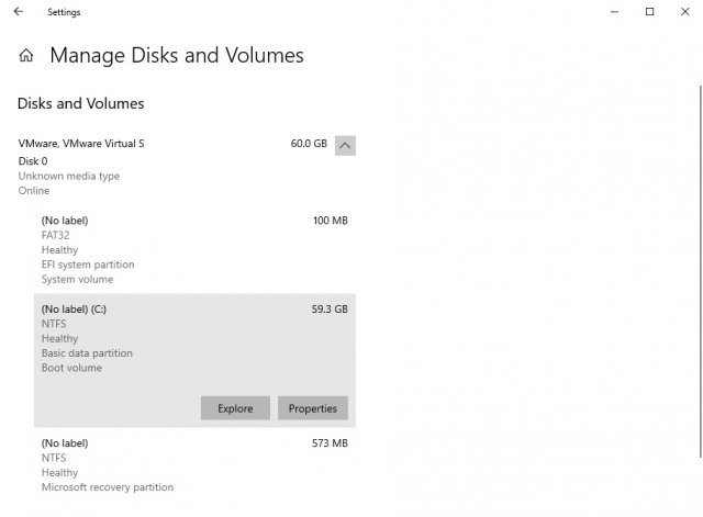 1601957224 manage volumes partitions