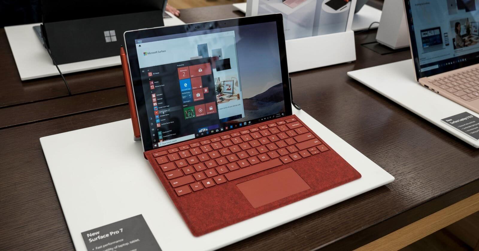 Surface Pro 8 может поставляться с Intel Core i7 1165G7 и 32 ГБ