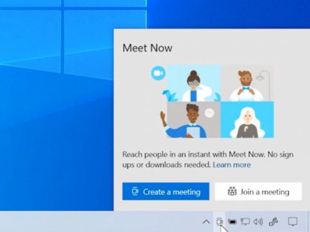 Кнопка «Провести собрание» в Windows 10 теперь доступна для всех пользователей